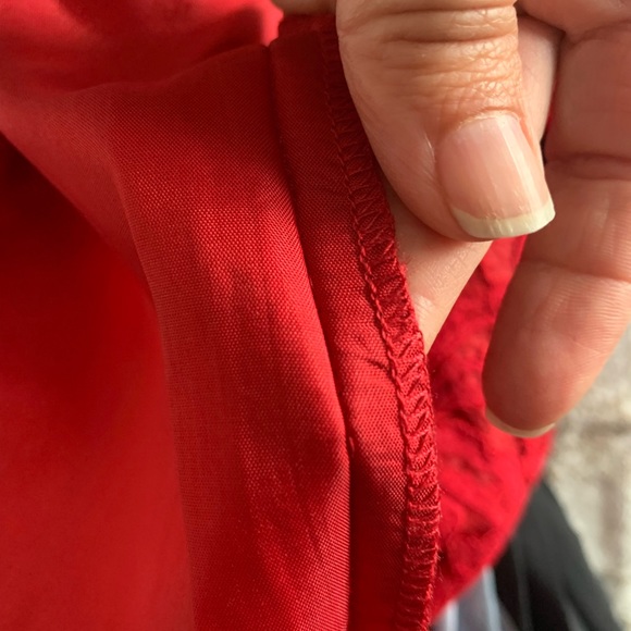 Banana Republic Red Lace Dress - Picture 5 of 11